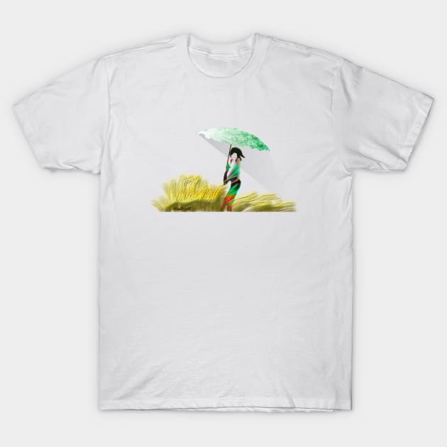 Parasol T-Shirt by mindprintz